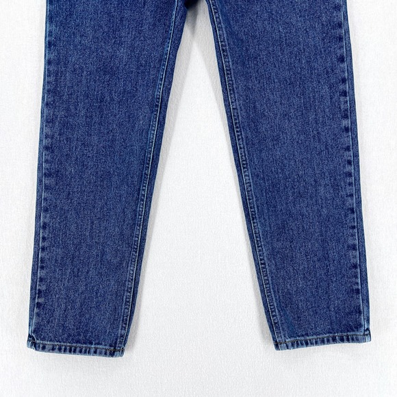 VINTAGE GAP Jeans Womens 27 28 Blue Loose Fit High Rise Rigid Medium wash Y2K - Picture 5 of 14